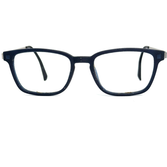 Modo Eco Born Biobased Eyeglass Frames Darling 53-18-145 Navy Silver H17249 - Picture 1 of 7
